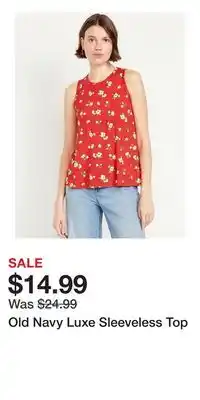 Old Navy Old Navy Luxe Sleeveless Top offer