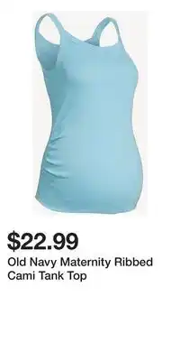 Old Navy Old Navy Maternity Ribbed Cami Tank Top offer