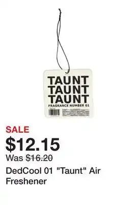 Sephora DedCool 01 Taunt Air Freshener offer