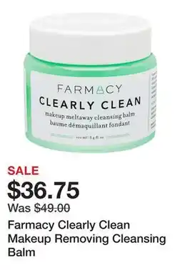 Sephora Farmacy Clearly Clean Makeup Removing Cleansing Balm offer