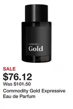 Sephora Commodity Gold Expressive Eau de Parfum offer