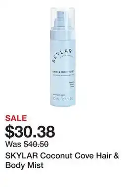 Sephora SKYLAR Coconut Cove Hair & Body Mist offer