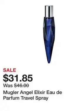 Sephora Mugler Angel Elixir Eau de Parfum Travel Spray offer