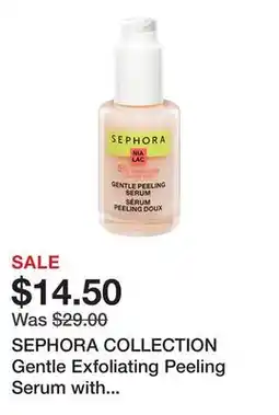 Sephora SEPHORA COLLECTION Gentle Exfoliating Peeling Serum with Niacinamide + Lactic Acid offer