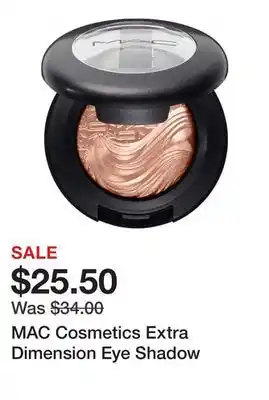 Sephora MAC Cosmetics Extra Dimension Eye Shadow offer