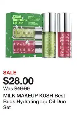 Sephora MILK MAKEUP KUSH Best Buds Hydrating Lip Oil Duo Set offer