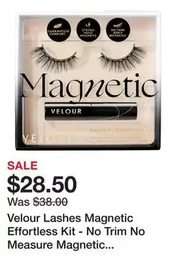 Sephora Velour Lashes Magnetic Effortless Kit - No Trim No Measure Magnetic Lash Kit offer