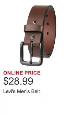 Costco Levi's Men's Belt offer