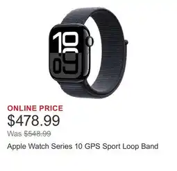 Costco Apple Watch Series 10 GPS Sport Loop Band offer