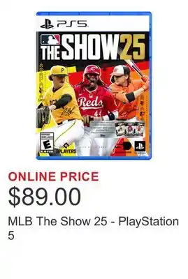 Costco MLB The Show 25 - PlayStation 5 offer