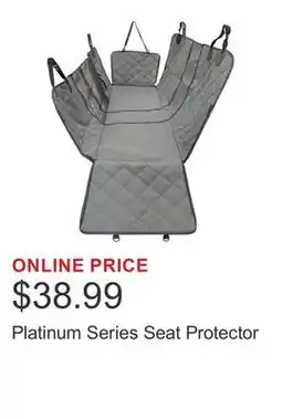 Costco Platinum Series Seat Protector offer