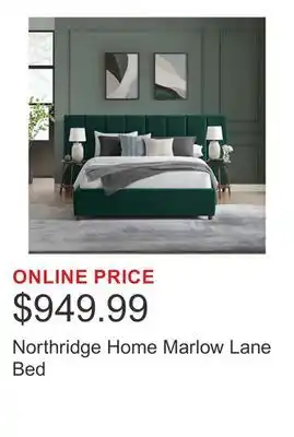 Costco Northridge Home Marlow Lane Bed offer