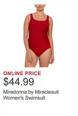 Costco Miradonna by Miraclesuit Women's Swimsuit offer