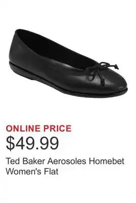 Costco Ted Baker Aerosoles Homebet Women's Flat offer