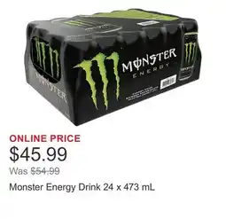 Costco Monster Energy Drink 24 x 473 mL offer