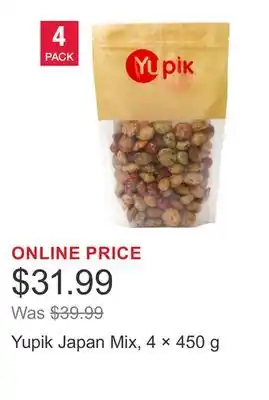 Costco Yupik Japan Mix, 4 × 450 g offer