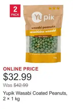 Costco Yupik Wasabi Coated Peanuts, 2 × 1 kg offer