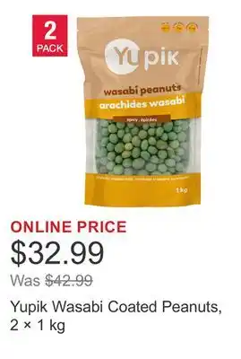 Costco Yupik Wasabi Coated Peanuts, 2 × 1 kg offer