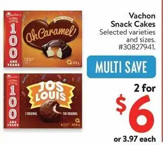 Walmart Vachon Snack Cakes offer