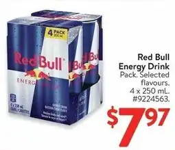 Walmart Red Bull Energy Drink offer