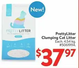 Walmart PrettyLitter Clumping Cat Litter offer