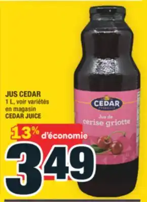 Super C JUS CEDAR | CEDAR JUICE offer