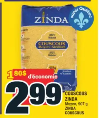 Super C COUSCOUS ZINDA | ZINDA COUSCOUS offer