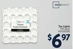 Walmart Tea Lights offer