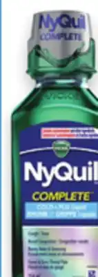 Walmart Vicks NyQuil Complete Cold & Fly Syrup offer