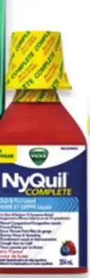 Walmart Vicks NyQuil Complete Cold & Flu Syrup offer