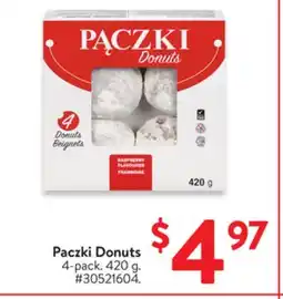 Walmart Paczki Donuts offer