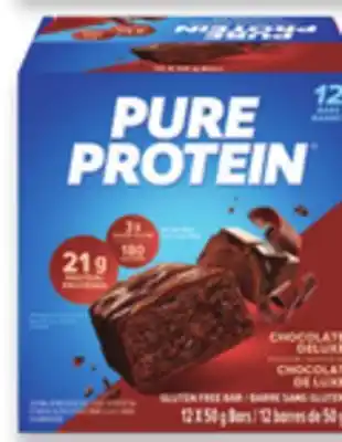 Walmart Pure Protein Bars offer