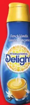 Walmart International Delight Coffee Creamer offer