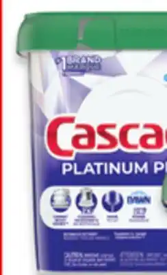 Walmart Cascade Platinum Plus Action Pacs offer