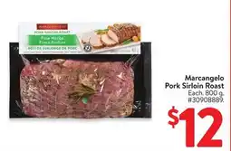 Walmart Marcangelo Pork Sirloin Roast offer