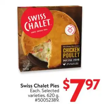 Walmart Swiss Chalet Pies offer