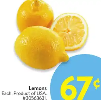 Walmart Lemons offer