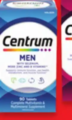 Walmart Centrum for Men offer