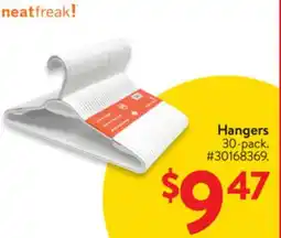 Walmart Hangers offer