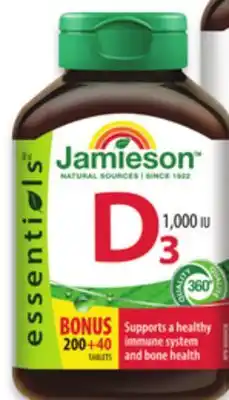 Walmart Jamieson Vitamin C 1205 or D 2405 offer