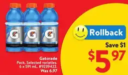 Walmart Gatorade offer