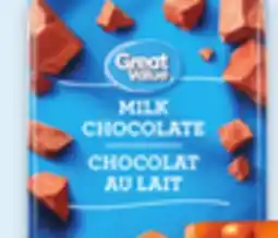 Walmart Great Value Milk Chocolate Bar offer