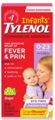 Walmart Children's or Infants' Tylenol Motrin offer