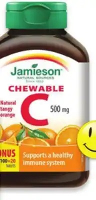 Walmart Jamieson Vitamin C 120s offer