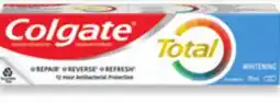 Walmart Colgate Total 120 mL Toothpaste offer