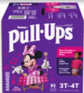 Walmart Huggies Econo Pack Pull-Ups or Pampers Giant Pack Easy Ups Training Pants offer