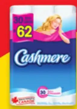 Walmart Cashmere Bathroom Tissue 30=62, 253 Sheets per Roll offer