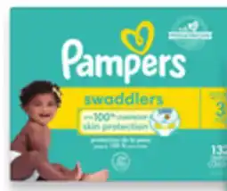 Walmart Pampers Swaddlers or Cruisers 360 or Baby Dry Huge Pack Diapers offer