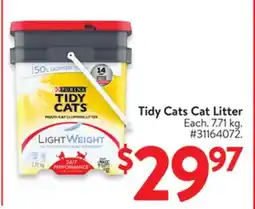 Walmart Tidy Cats Cat Litter offer