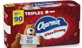 Walmart Charmin Bathroom Tissue 30 Triple Rolls offer